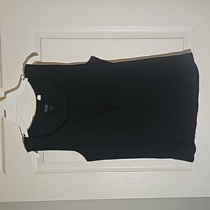 Chico’s True Color Black Tank Top Size 2 M